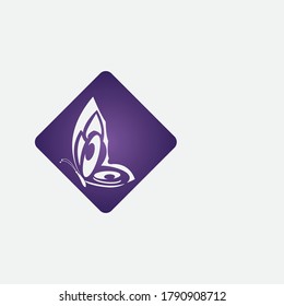 Beauty Butterfly Vector icon design
