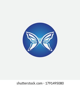 Beauty Butterfly Vector icon design