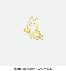 Beauty Butterfly Vector icon design