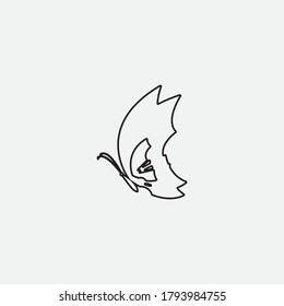 Beauty Butterfly Vector icon design