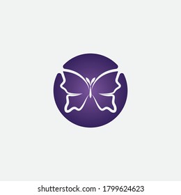 Beauty Butterfly Vector icon design