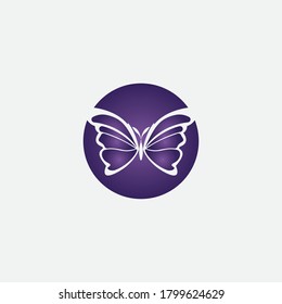 Beauty Butterfly Vector icon design