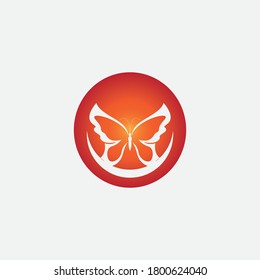 Beauty Butterfly Vector icon design