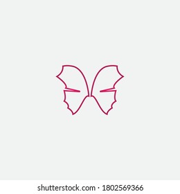 Diseño de iconos de Beauty Butterfly Vector