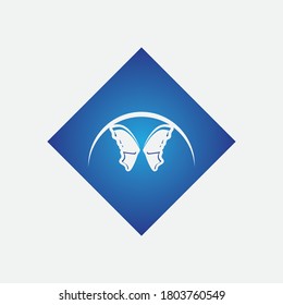 Beauty Butterfly Vector icon design