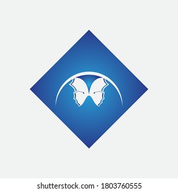 Beauty Butterfly Vector icon design