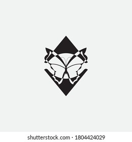 Beauty Butterfly Vector icon design