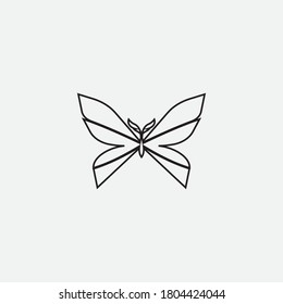 Beauty Butterfly Vector icon design