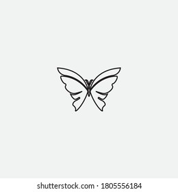 Beauty Butterfly Vector icon design