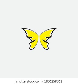 Beauty Butterfly Vector icon design