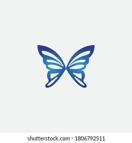 Beauty Butterfly Vector icon design