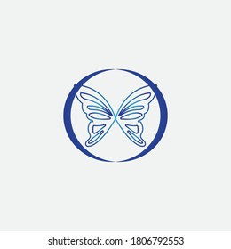 Beauty Butterfly Vector icon design
