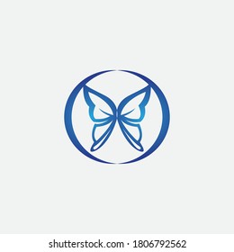 Beauty Butterfly Vector icon design