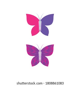 Beauty Butterfly Vector icon design