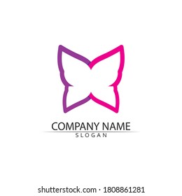 Beauty Butterfly Vector icon design