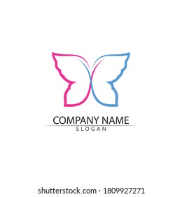 Beauty Butterfly Vector icon design