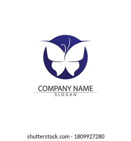 Beauty Butterfly Vector icon design