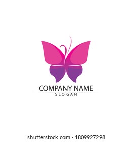 Beauty Butterfly Vector icon design