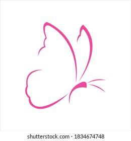 Beauty Butterfly Vector icon design