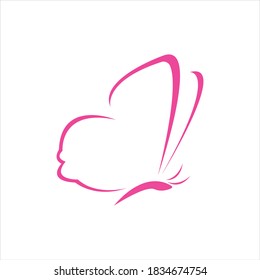Beauty Butterfly Vector icon design
