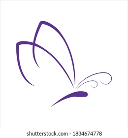Beauty Butterfly Vector icon design