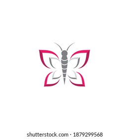 Beauty Butterfly Vektorsymbol-Design
