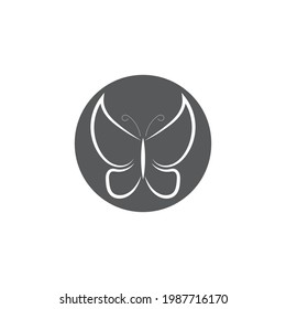 Beauty Butterfly Vector icon design