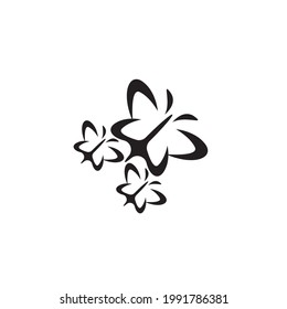 Beauty Butterfly Vector icon design