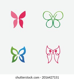 Beauty Butterfly Vector icon design