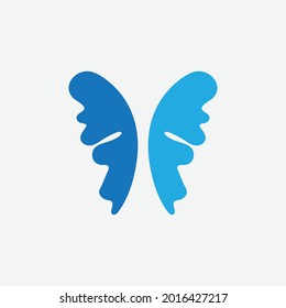 Beauty Butterfly Vector icon design
