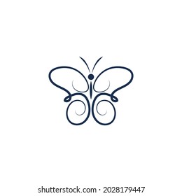Beauty Butterfly Vector icon design