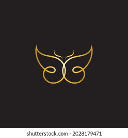 Beauty Butterfly Vector icon design