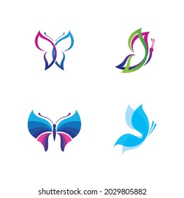 Beauty Butterfly Vector icon design