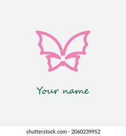 Beauty Butterfly Vector icon design