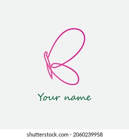 Beauty Butterfly Vector icon design