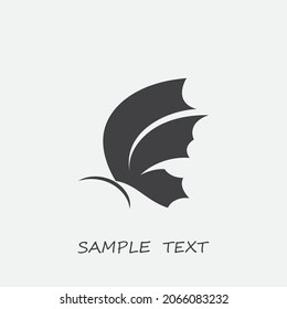 Beauty Butterfly Vector icon design