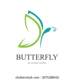 Beauty Butterfly Vector icon design