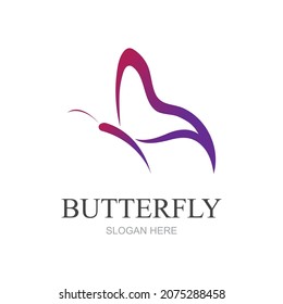 Beauty Butterfly Vector icon design