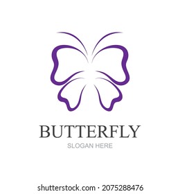Beauty Butterfly Vector icon design