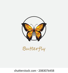 Beauty Butterfly Vector icon design