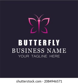 Beauty Butterfly Vector icon design