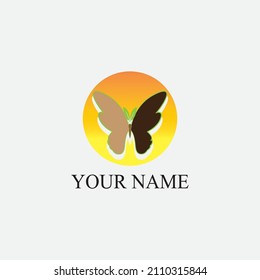 Beauty Butterfly Vector icon design