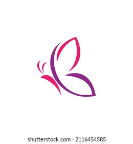 Beauty Butterfly Vector icon design