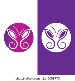 Beauty Butterfly Vector icon design illustration