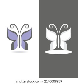 Beauty Butterfly Vector icon design illustration