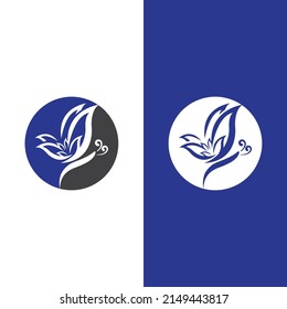 Diseño de iconos de Beauty Butterfly Vector