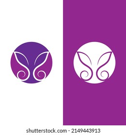 Beauty Butterfly Vector icon design