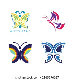Beauty Butterfly Vector icon design