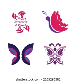 Beauty Butterfly Vector icon design