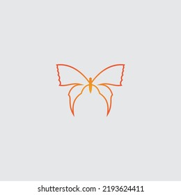Beauty Butterfly Vector icon design